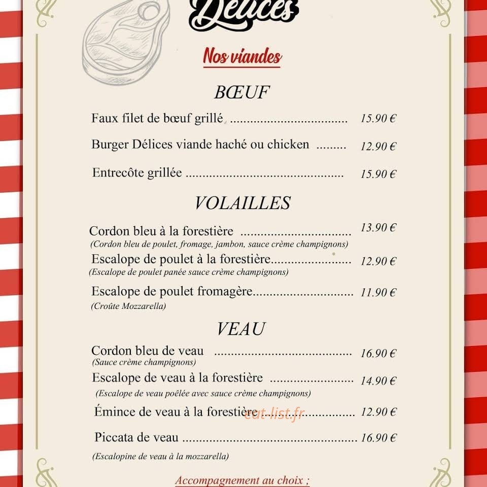 Casa Delices — carte page 2