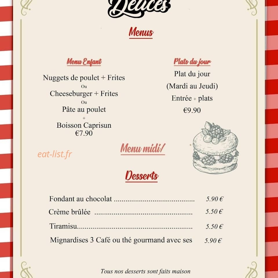 Casa Delices — carte page 5