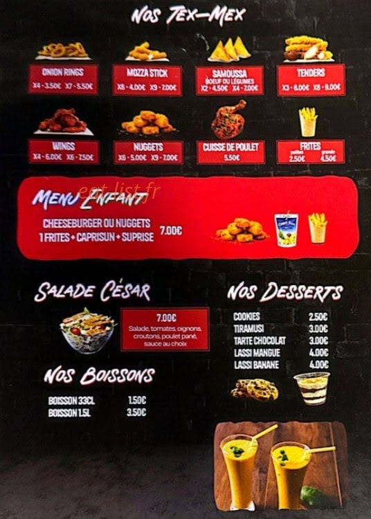 Indian Street Food — carte page 4
