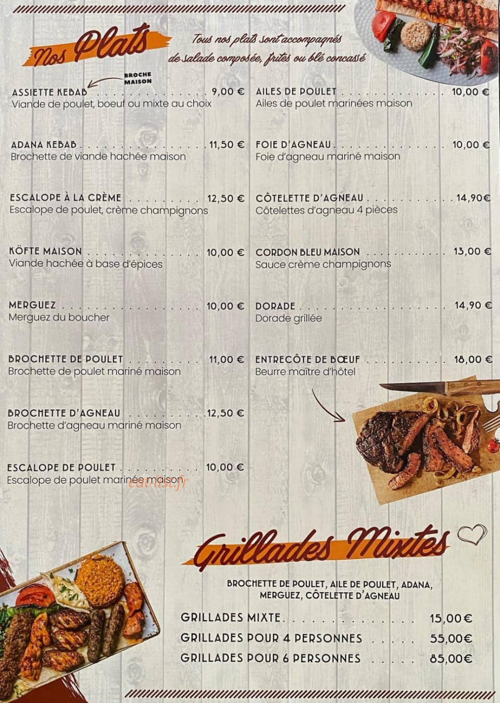 L'Escale — carte page 3