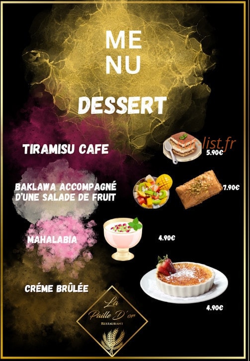 La paille d'or — carte page 2