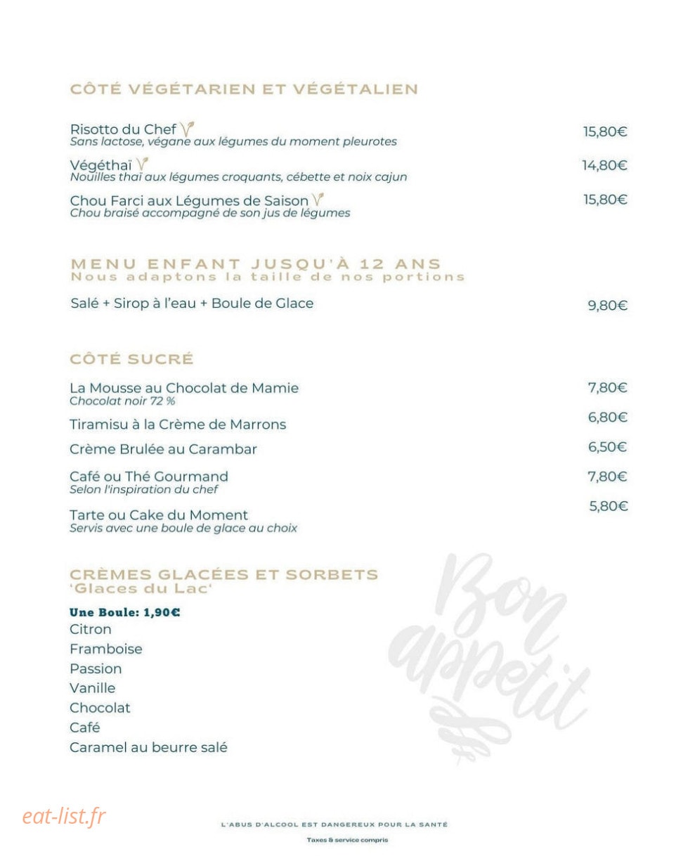 Le Bisch'trot — carte page 2