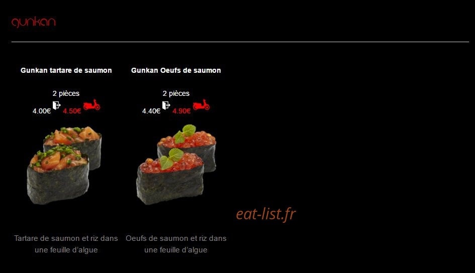 Sushi House — carte page 8