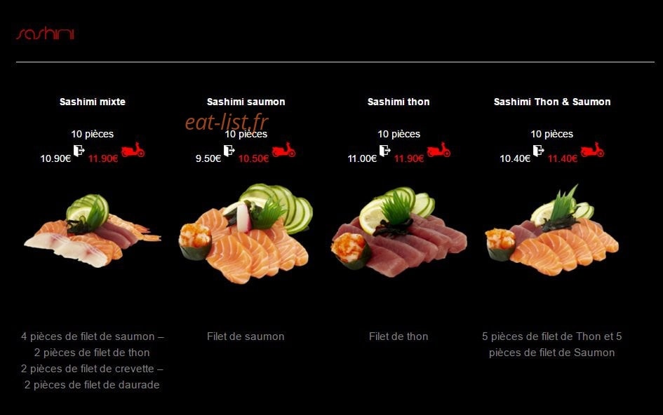 Sushi House — carte page 11