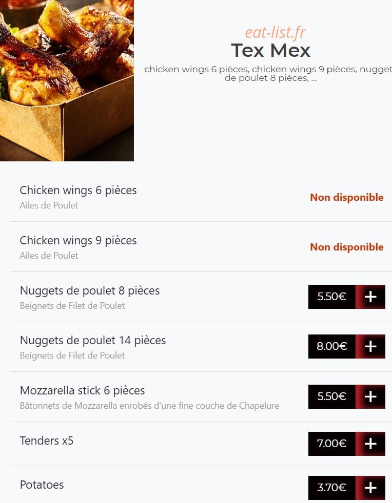 Aldo Pizza — carte page 9