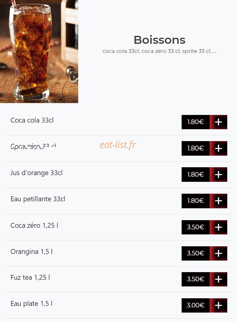 Aldo Pizza — carte page 12