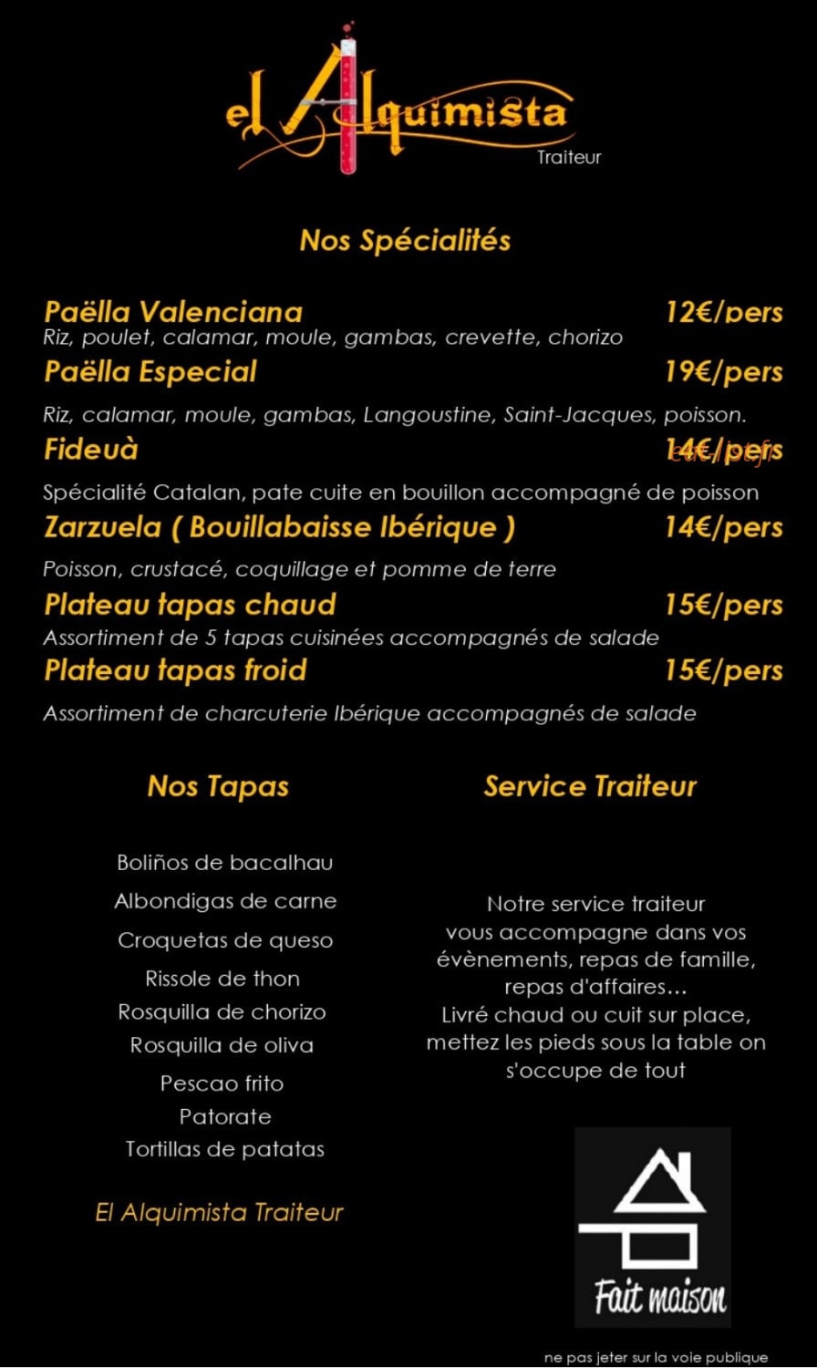 El Alquimista — carte page 1