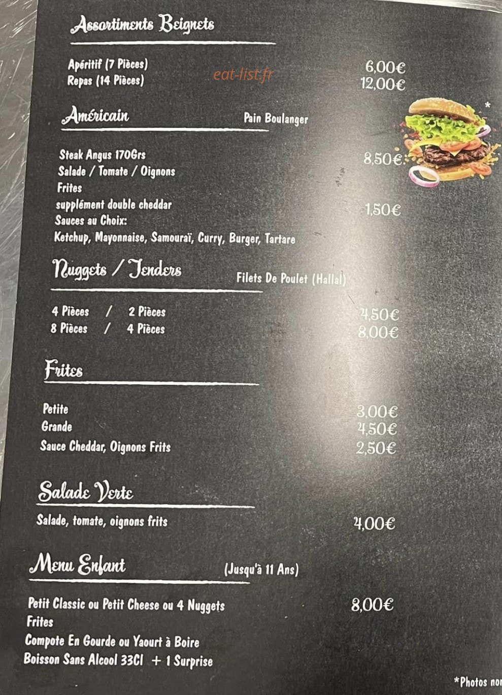 Snack Black Angu — carte page 2