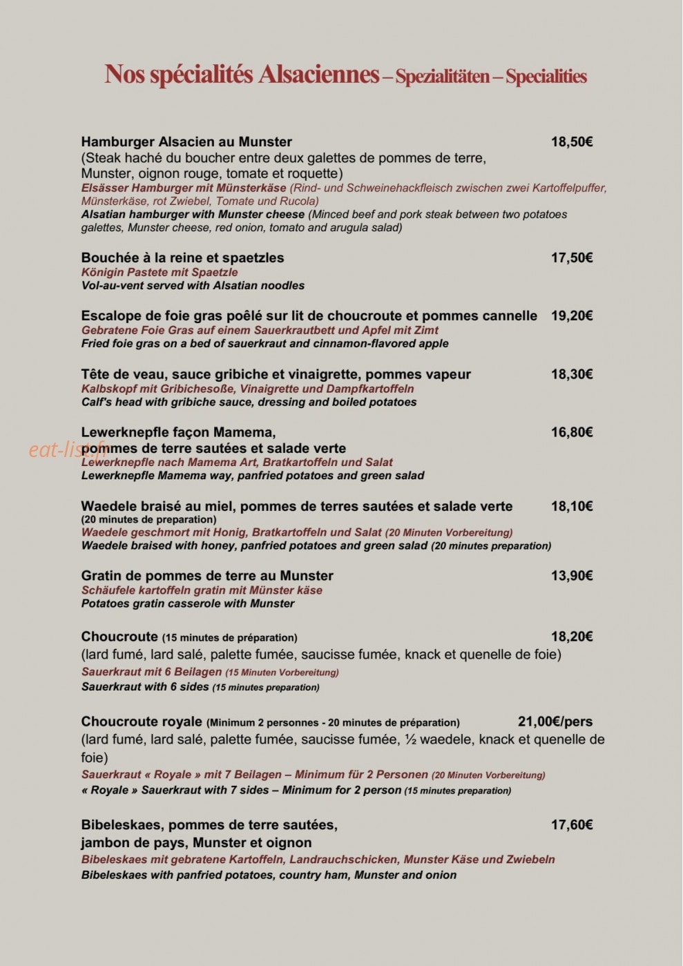 Le Chouheim — carte page 2