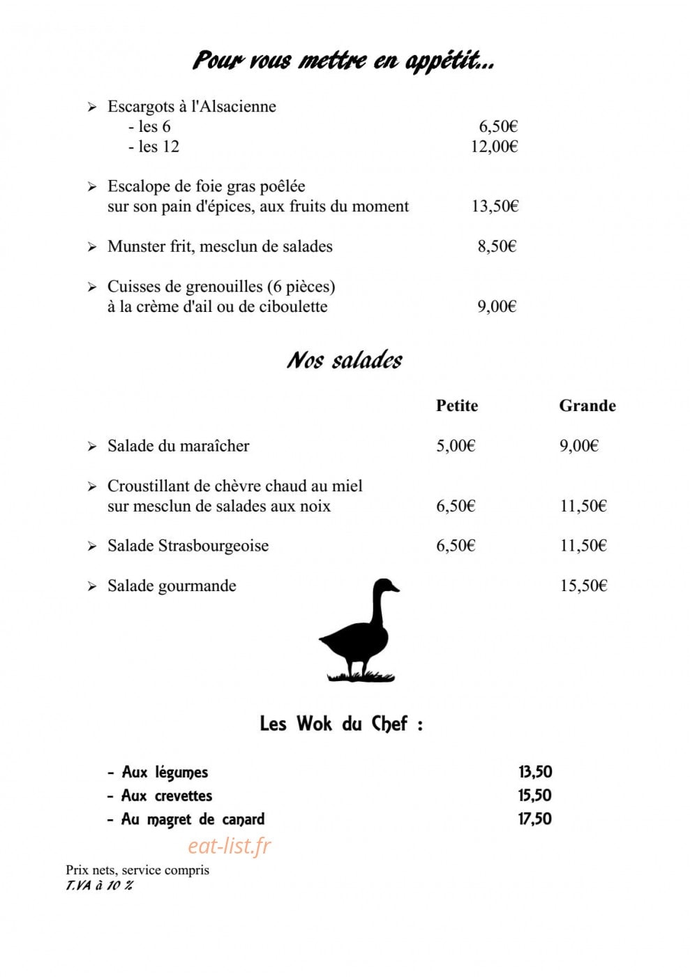 Le Caveau du Gaentzebrinnel — carte page 2