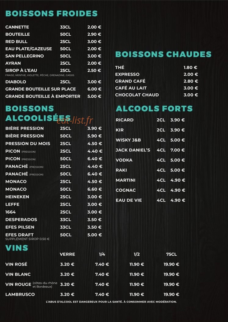 Le Tablier — carte page 4