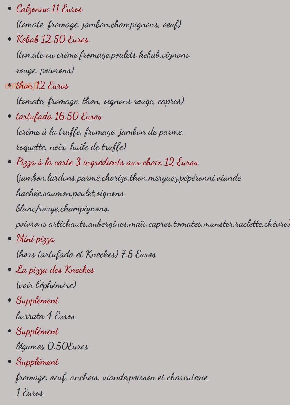 La Casa des kneckes — carte page 3