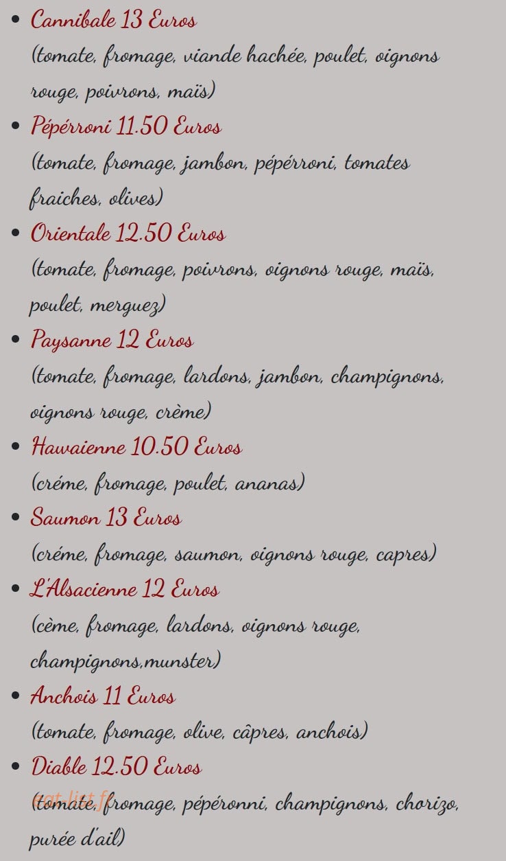 La Casa des kneckes — carte page 2