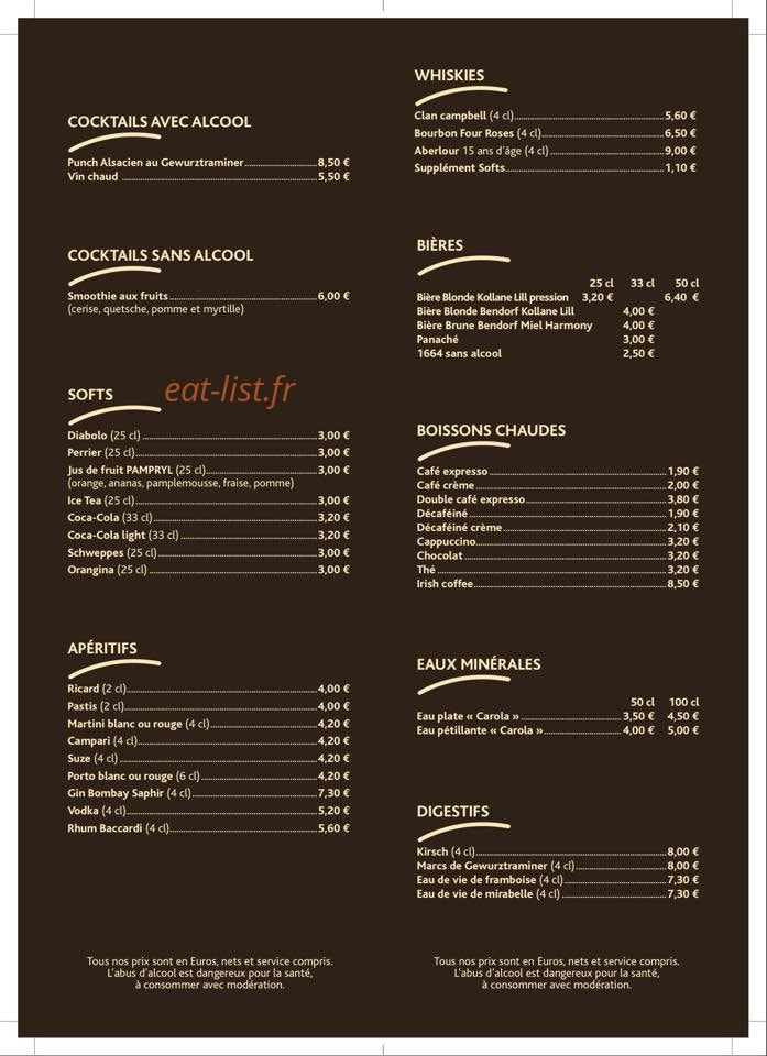 A l'Alsacienne — carte page 12