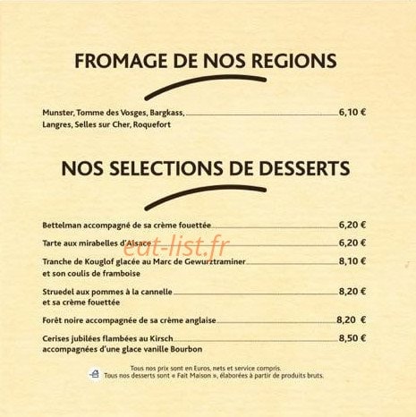 A l'Alsacienne — carte page 4
