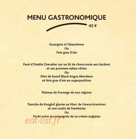 A l'Alsacienne — carte page 6