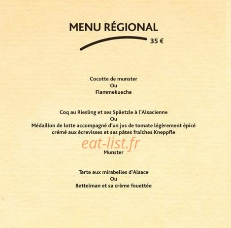 A l'Alsacienne — carte page 5