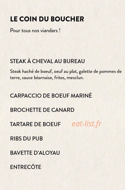 Au bureau — carte page 6