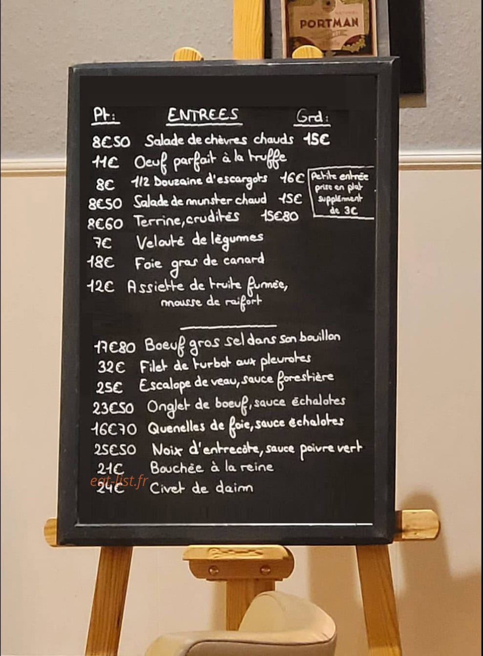 Aux Amis de Lauch — carte page 1