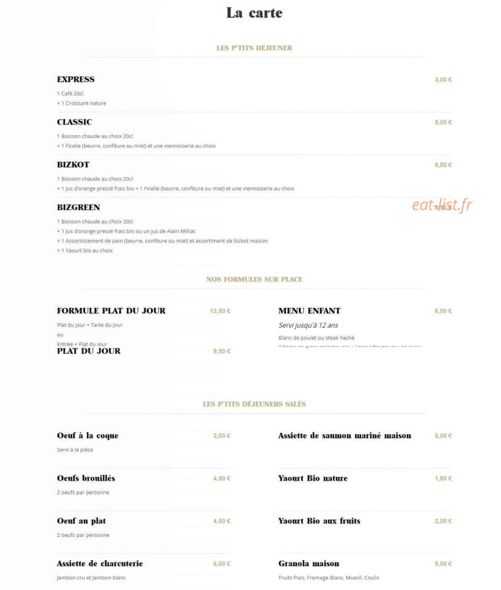BiZköt — carte page 2