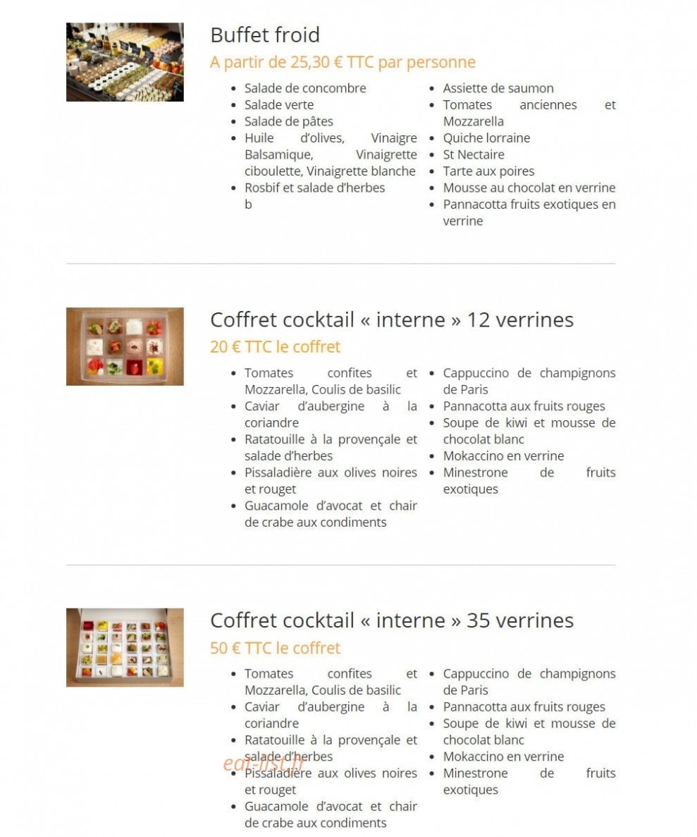 Boulangerie Marie Blachère — carte page 2