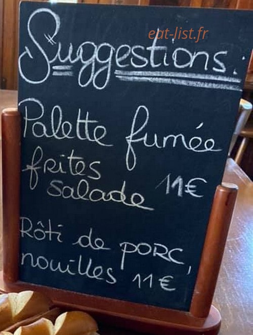 Café Restaurant Peter — carte page 1