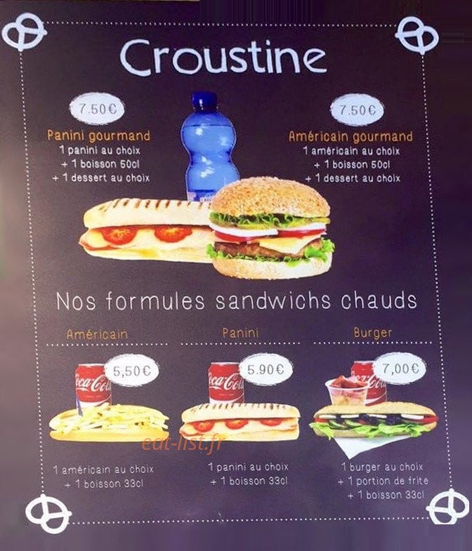 Croustine — carte page 2