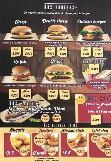 Go’Tacos — carte page 1