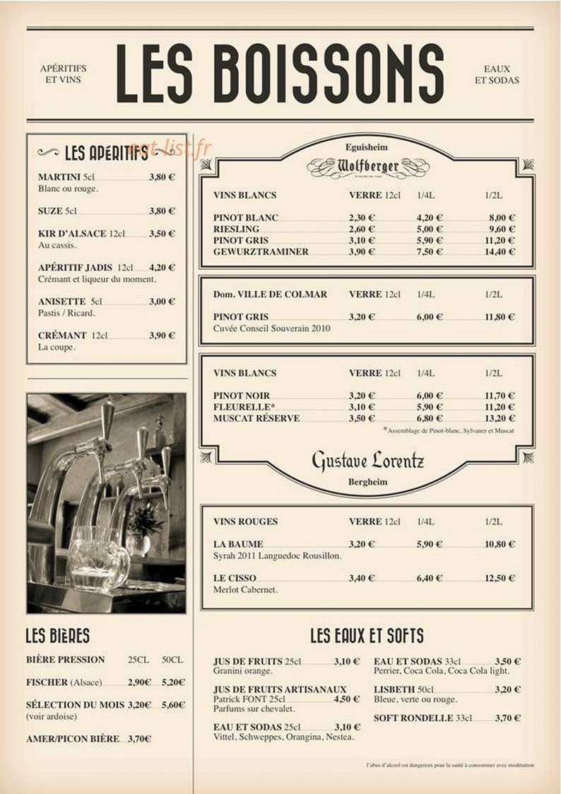 Jadis et Gourmande — carte page 3