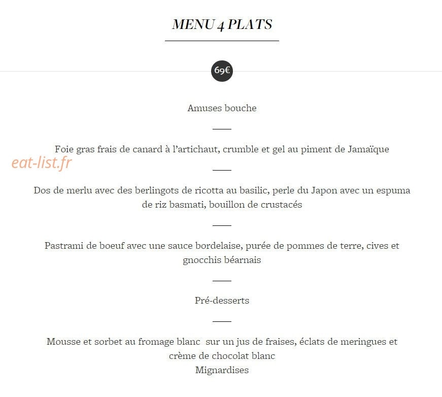 JY's — carte page 5