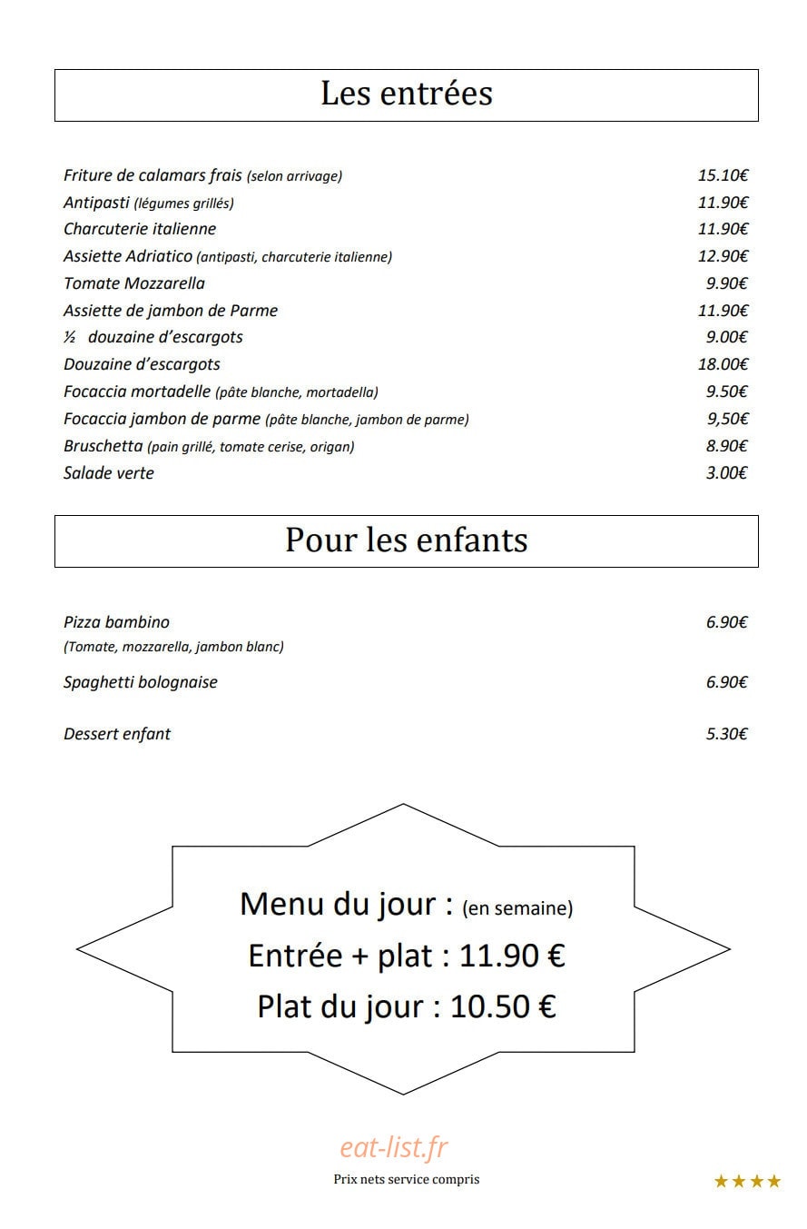 L’Adriatico — carte page 2