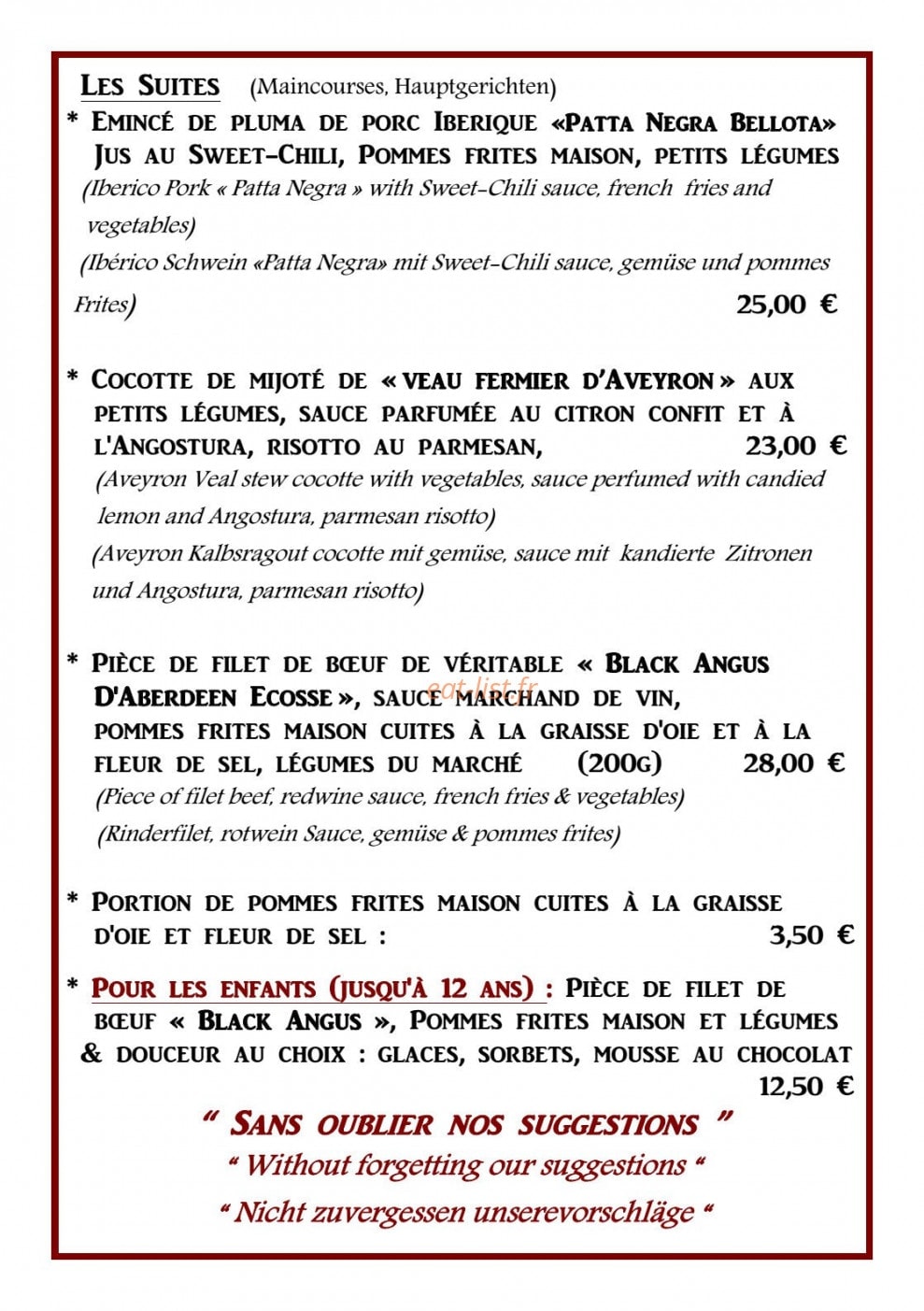 L'Epicurien — carte page 3