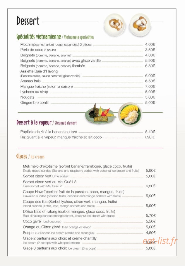 La Baie d'Halong — carte page 8