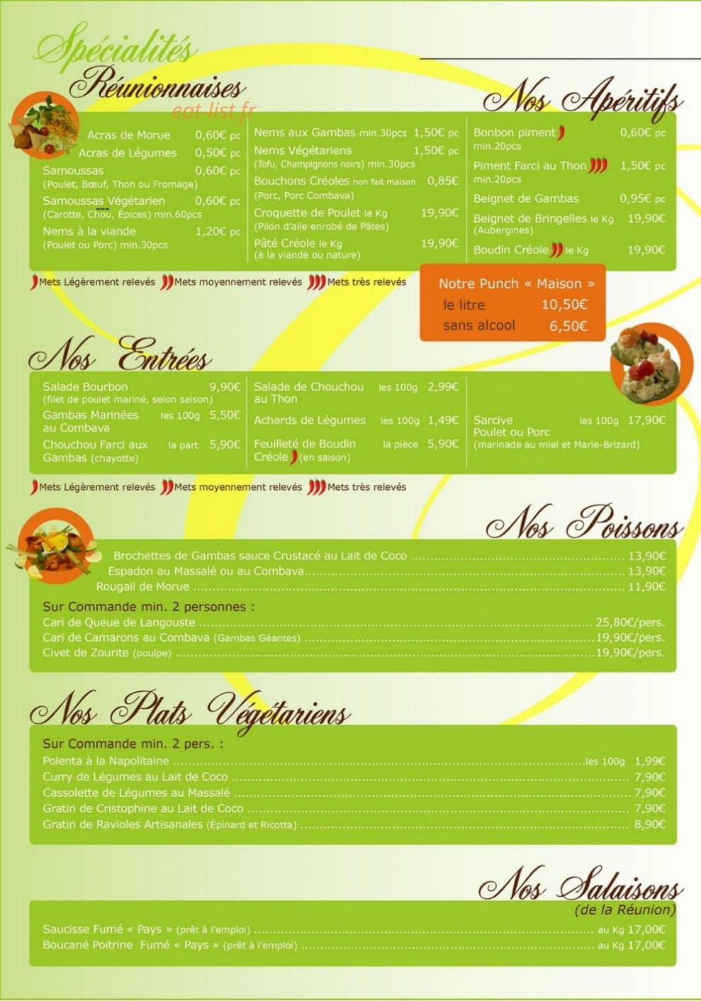 La Case des Iles — carte page 2