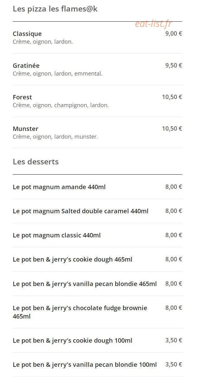 La Fabrique — carte page 4