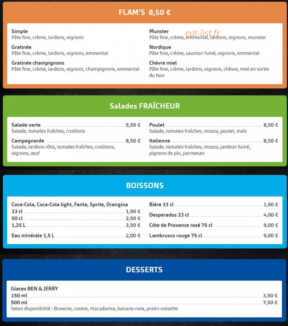 La Fun Pizz — carte page 5
