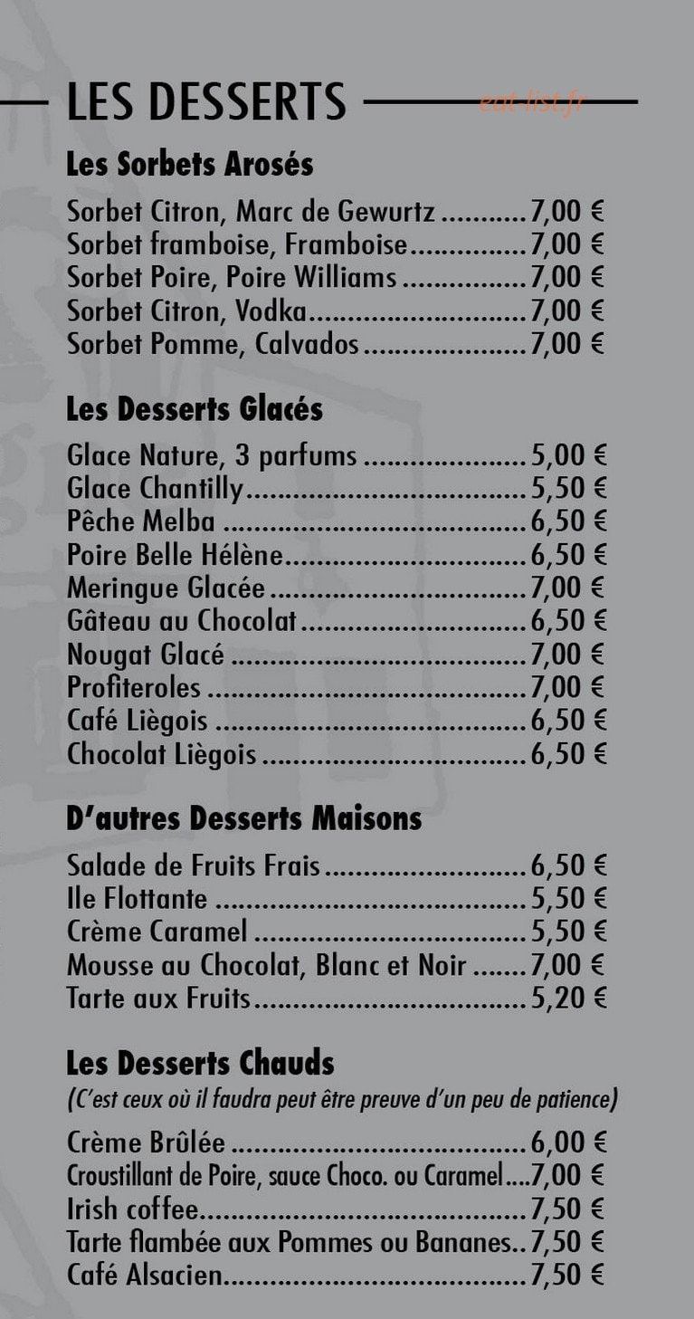 Le Cygne — carte page 3