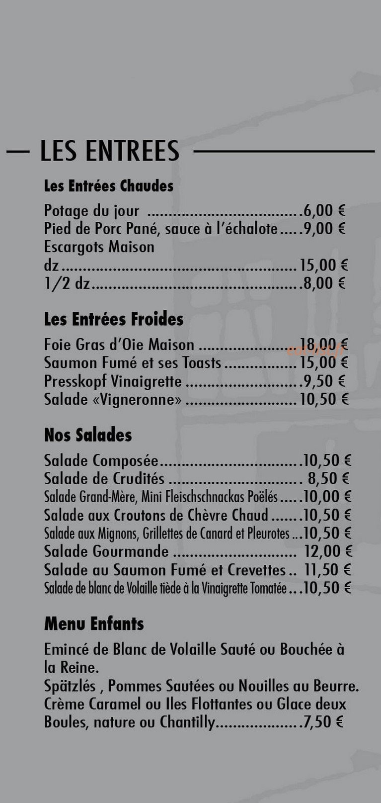 Le Cygne — carte page 1