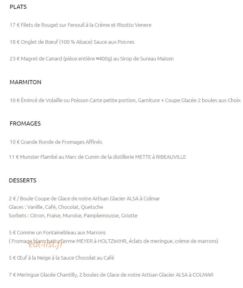 Le Petit Bidon — carte page 2