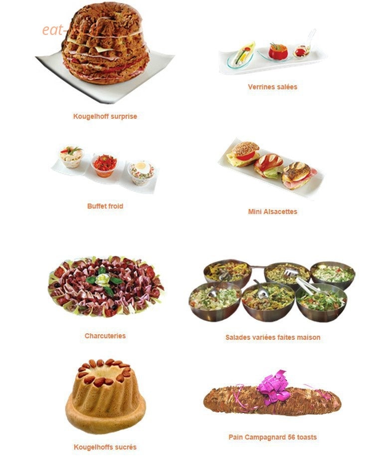 Les Fameuses Bretzels de Colmar — carte page 1