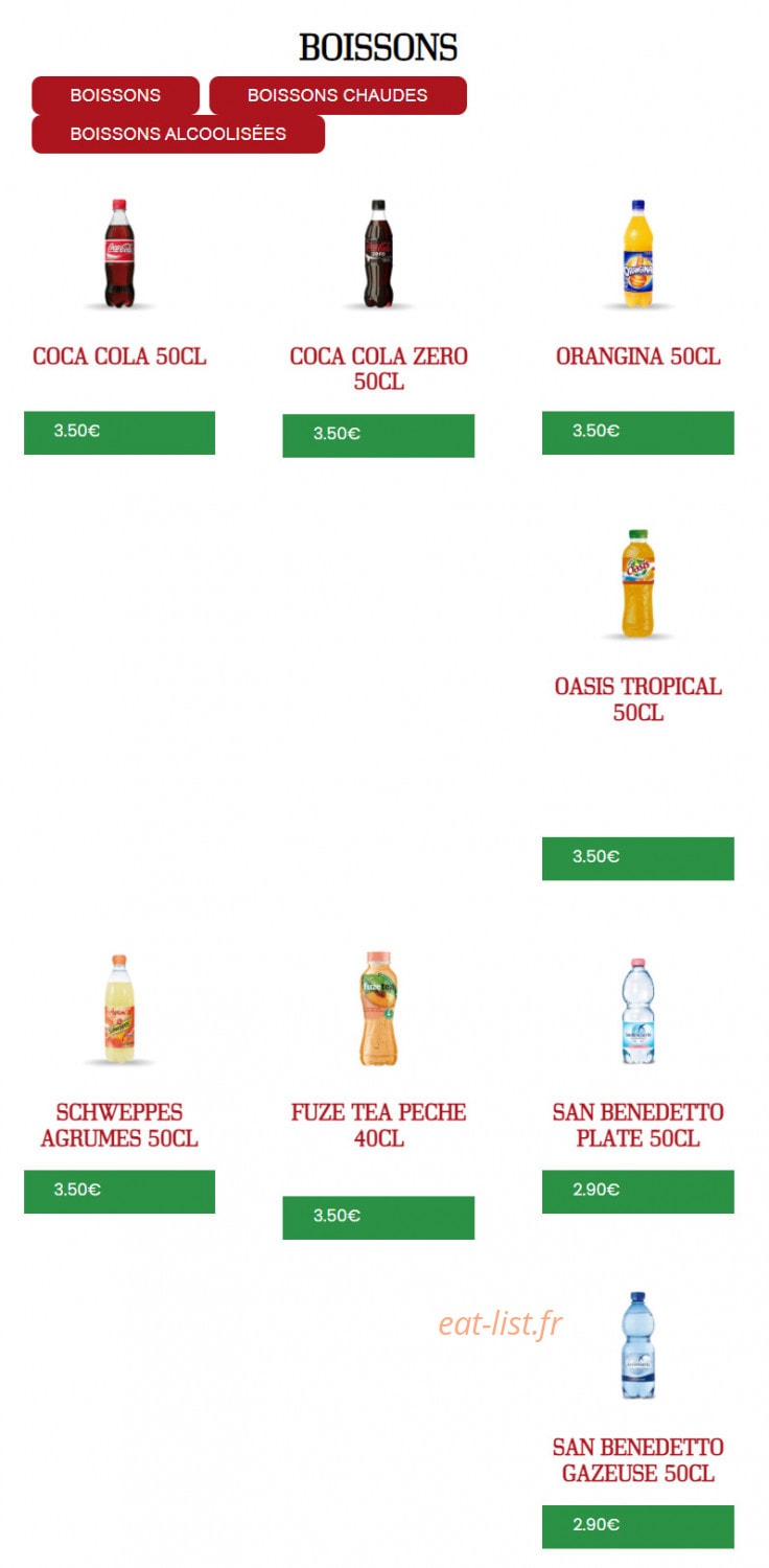 Little Italy — carte page 6