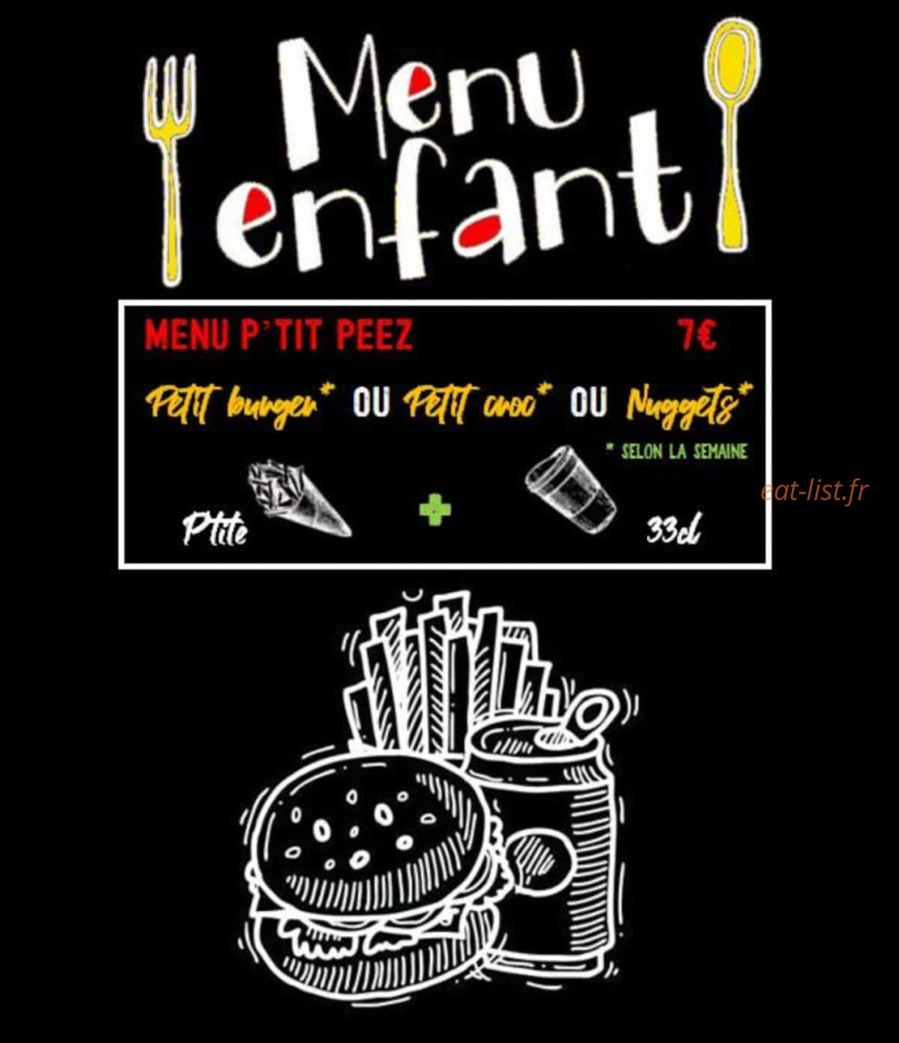 M Burger — carte page 4