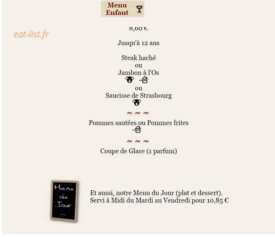 Maison Rouge — carte page 9