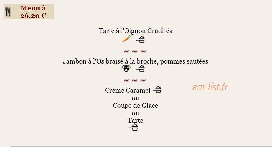Maison Rouge — carte page 4