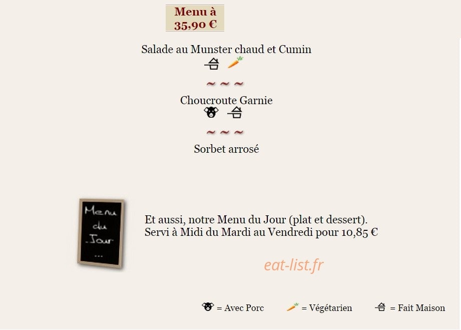 Maison Rouge — carte page 6