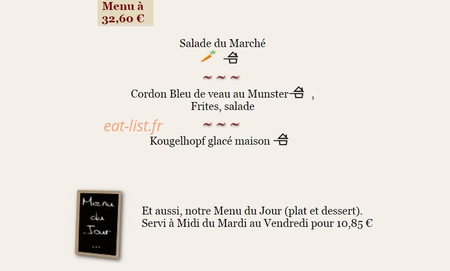 Maison Rouge — carte page 5