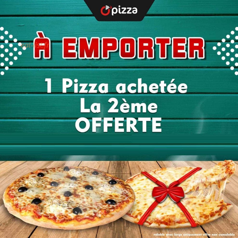 O'pizza — carte page 2