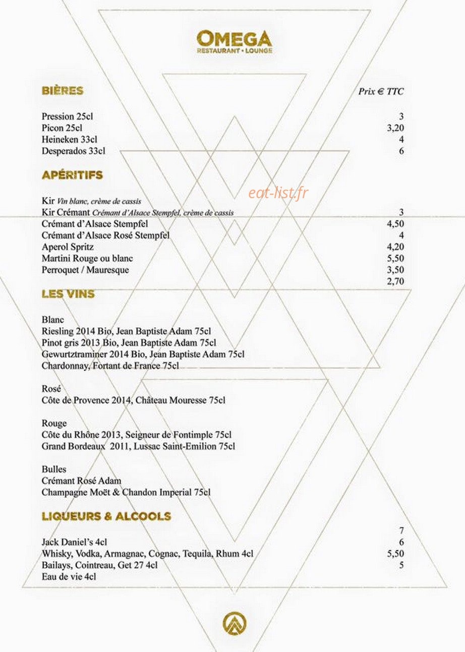 Omega — carte page 3