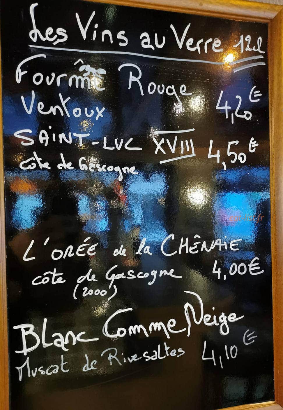 Pause Café — carte page 1