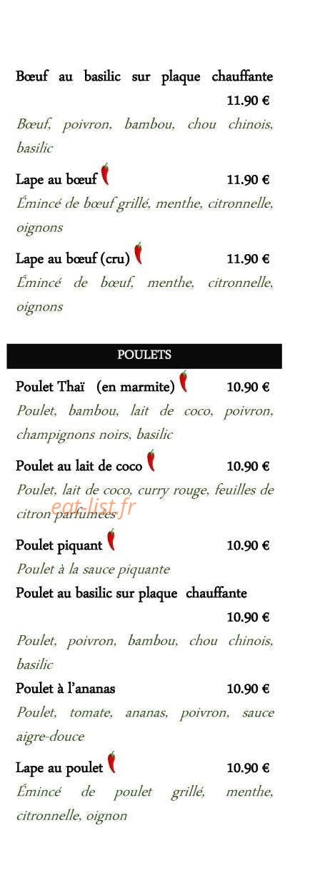 Phở Hạlong — carte page 4